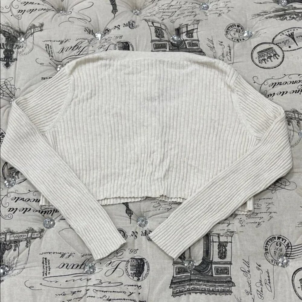 BP. Cropped Ribbed Cardigan - Picture 10 of 10